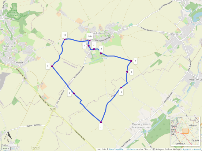 Promenons-nous… en Hesbaye brabançonne